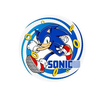 Imagen de Platos Sonic cartón 18cm (8 unidades)