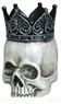 Picture of Calavera con Corona Poliresina (14x11cm)