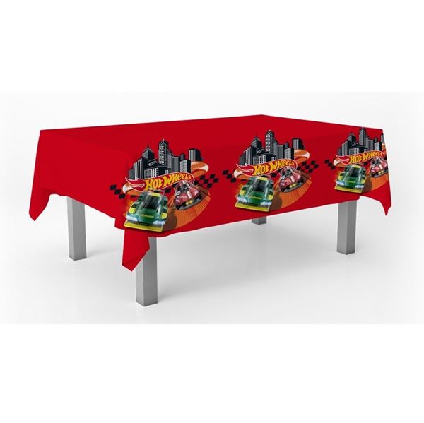 Picture of Mantel Hot Wheels plástico (120cm x 180cm)