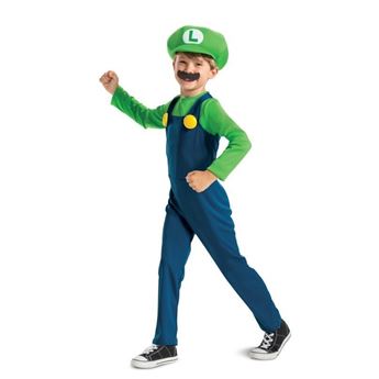 Picture of Disfraz de Super Mario Bros Luigi Lujo (Producto exposición) (4-6 Años)