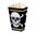 Imagen de Caja de Palomitas Pirata Calavera (4 uds.)