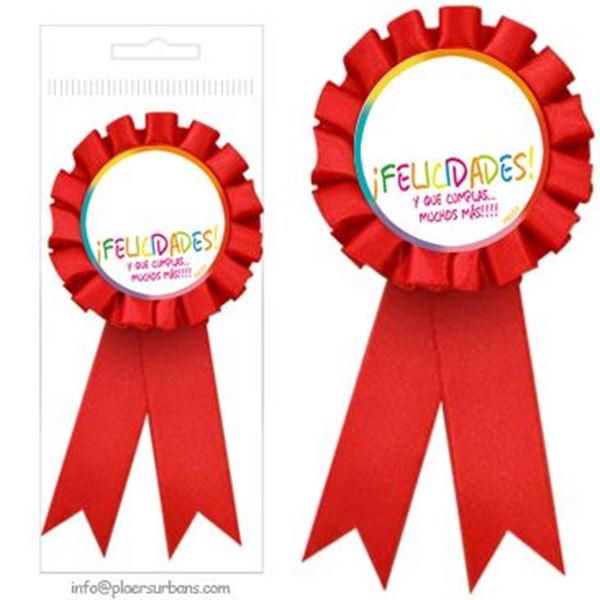 Imagen de Chapa Escarapela Personalizable Felicidades