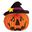 Picture of Farolillo Calabaza Halloween papel (17cm)