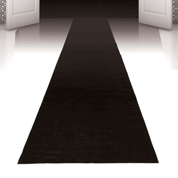 Imagen de Alfombra Negra Decorativa (4,5m)