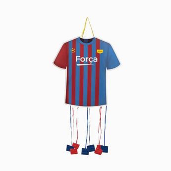 Imagen de Piñata Fútbol Camiseta Colores Barcelona FC