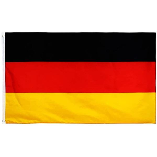 Imagen de Bandera Alemania tela grande (150cm x 90cm)