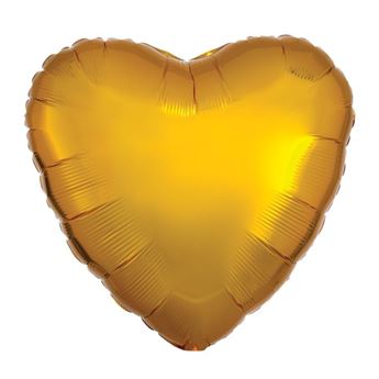 Imagen de Globo Corazón Dorado foil (45cm)