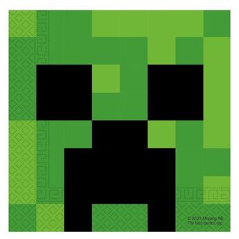 Picture of Servilletas de Minecraft FSC papel 33cm (20 unidades)