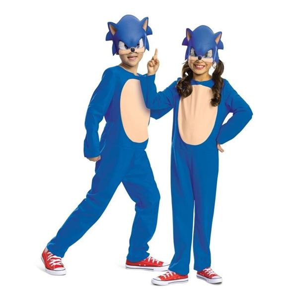 Imagens de Disfraz Sega Sonic Pelicula Basic Talla 3-4 Años