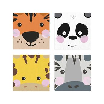 Picture of Servilletas de Animales papel 33cm (20 unidades)