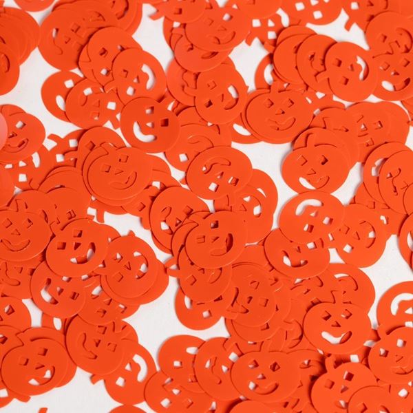 Imagen de Confeti Halloween Calabazas Pumpkins Naranja (14g)