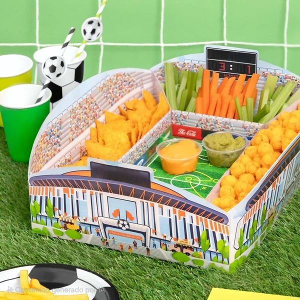 Imagens de Stand Estadio de Fútbol Snack cartón 36x30cm