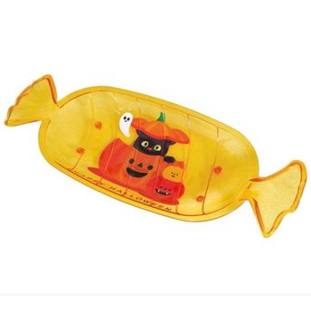 Imagen de Bandeja Halloween Naranja Infantil 34x13cm