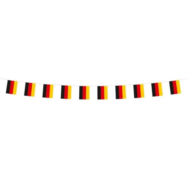 Imagen de Guirnalda Bandera Alemania plástico (270cm)