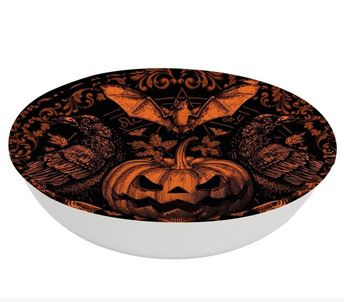 Picture of Bol Calabaza Gótica Halloween Plástico Duro (32cm)