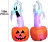 Imagen de Fantasma y Calabaza Auto-hinchable con Luz (180cm)