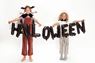 Imagen de Globo Foil Halloween Letras (230x35cm)