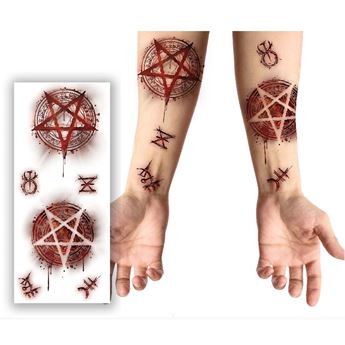 Imagen de Tatuajes Satánico Halloween