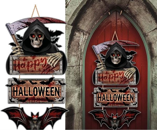 Picture of Cartel Halloween Madera 3 Partes (60cm)