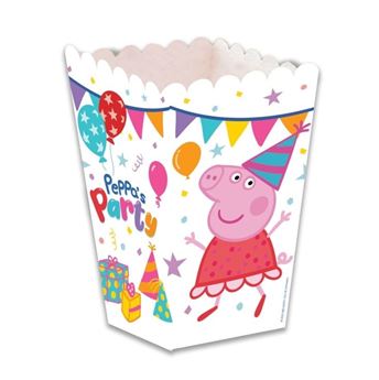 Imagen de Caja Mini Palomitas Peppa Pig cartón 12cm x 5cm