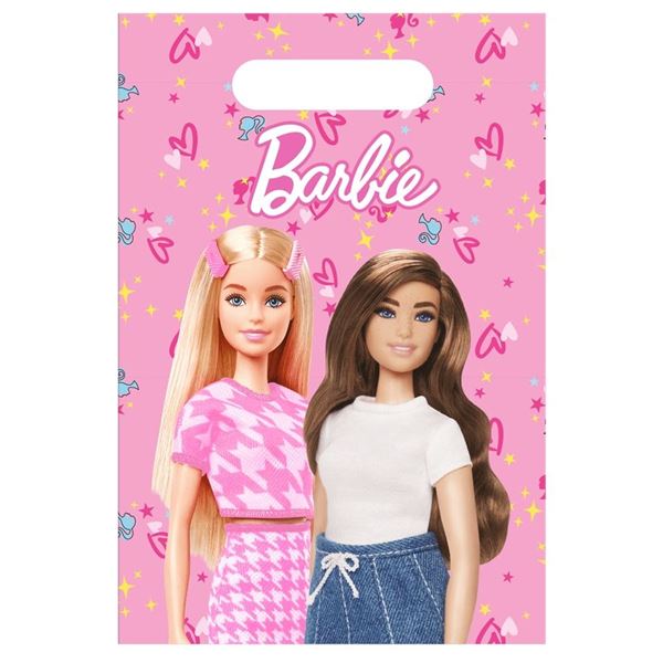 Imagens de Bolsas Chuches Barbie Mattel plástico (6 unidades)