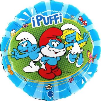 Imagen de Globo Los Pitufos The Smurfs Foil (45cm)