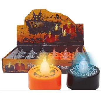 Imagens de Vela Luz Halloween Mix 4x4cm (1 unidad)