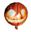 Imagen de Globo Calabaza Halloween Terror (45cm)