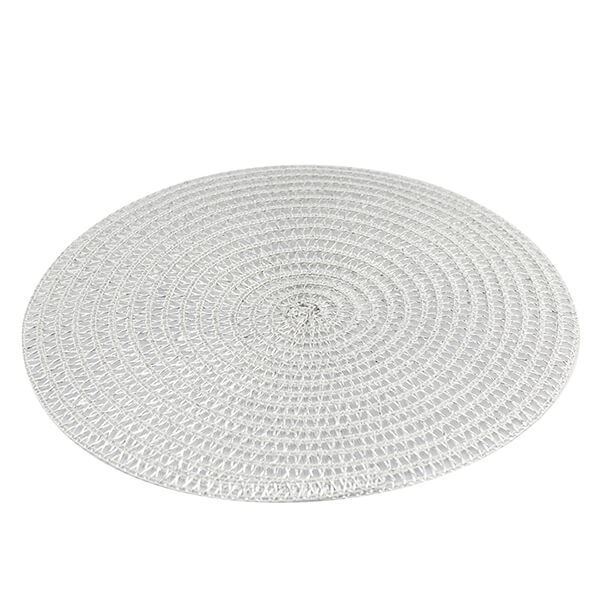 Imagen de Bajoplato Mantel Plateado (35cm)