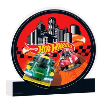 Imagens de Decorado Figura Hot Wheels corcho 28x26cm