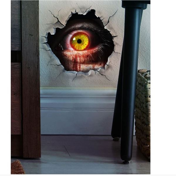 Imagen de Decorado Adhesivo Ojo Aterrador (16cm)