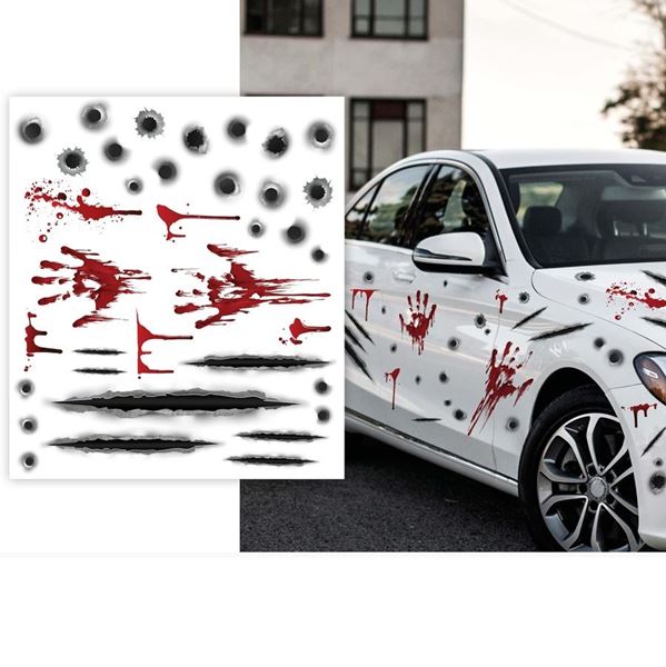 Imagen de Decorado Adhesivo Coche Terror