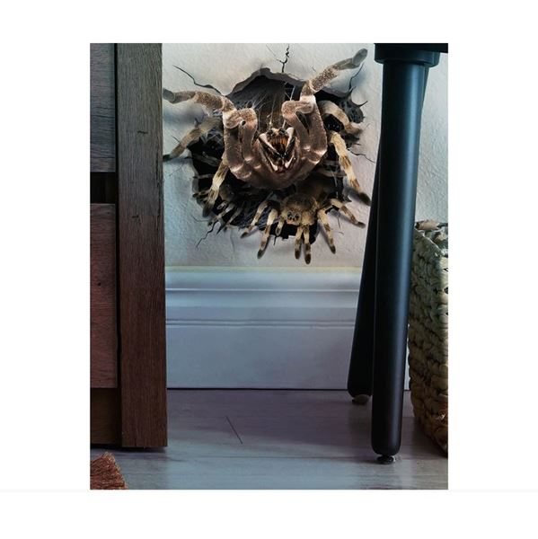 Imagen de Decorado Adhesivo Araña Aterradora (16cm)