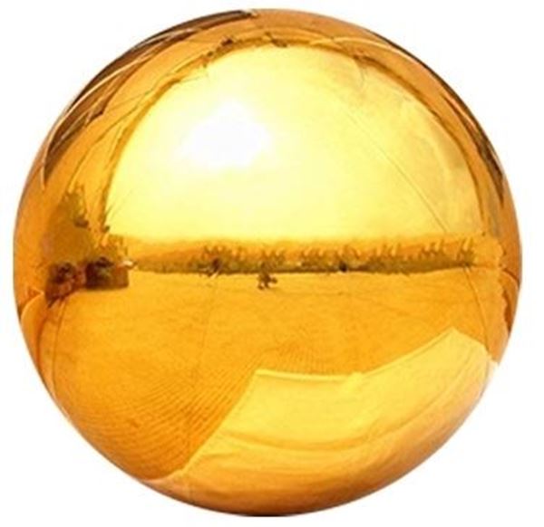 Imagen de Globo Mirror Ball Inflable Dorada (2m)