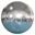 Imagen de Globo Mirror Ball Inflable Plata (2m)