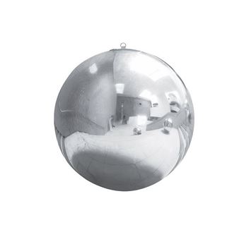 Imagen de Globo Mirror Ball Inflable Plata (90cm)