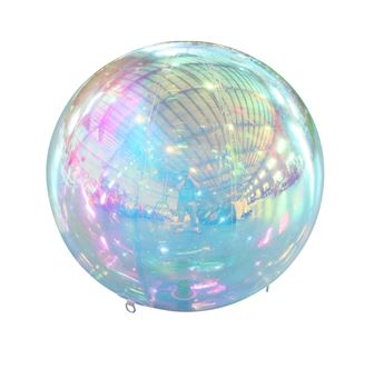 Picture of Globo Mirror Ball Inflable Iridiscente (1,5m)