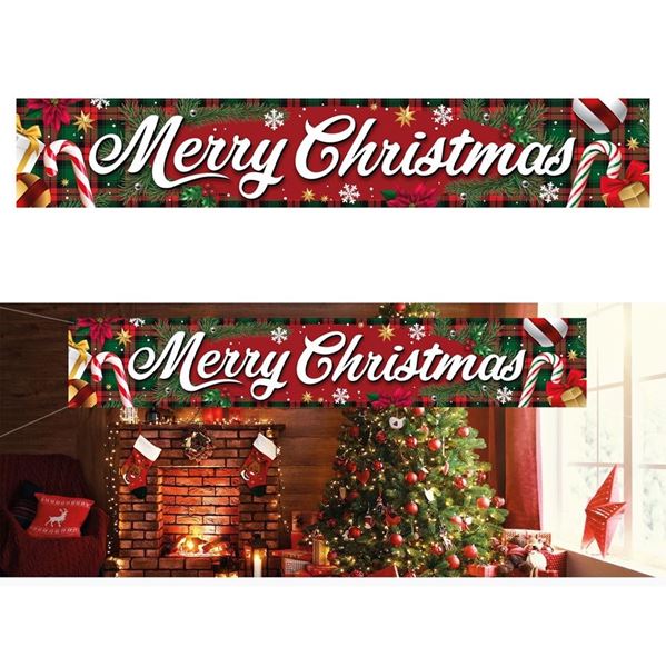 Picture of Banner Tela Merry Christmas 290cm x 50cm