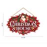 Picture of Letrero de Madera Navideño Christmas House 34x19cm