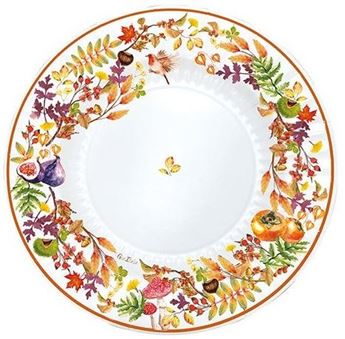 Imagen de Platos Thanksgiving cartón 27cm (8 unidades)