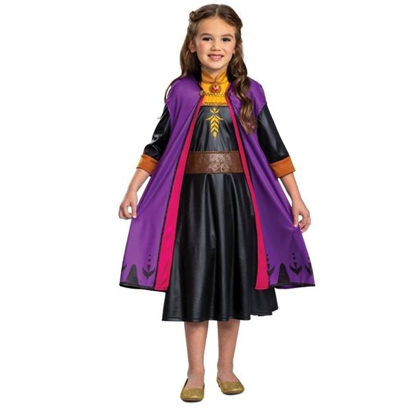 Imagens de Disfraz Disney Frozen 2 Anna de Viaje Classic (Talla 5-6 Años)