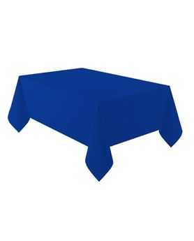 Imagen de Mantel Azul Arándano plástico (137cm x 274cm)