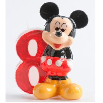 Imagen de Vela 8 Mickey Mouse