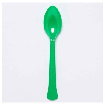 Picture of Cucharas Verdes Hoja Reutilizables (24 uds.)