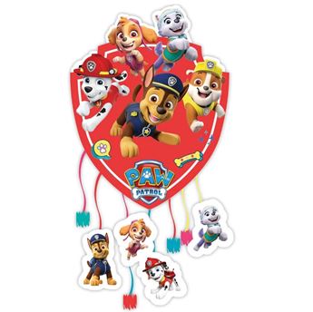 Imagen de Piñata de Patrulla Canina Roja pequeña (25cm)