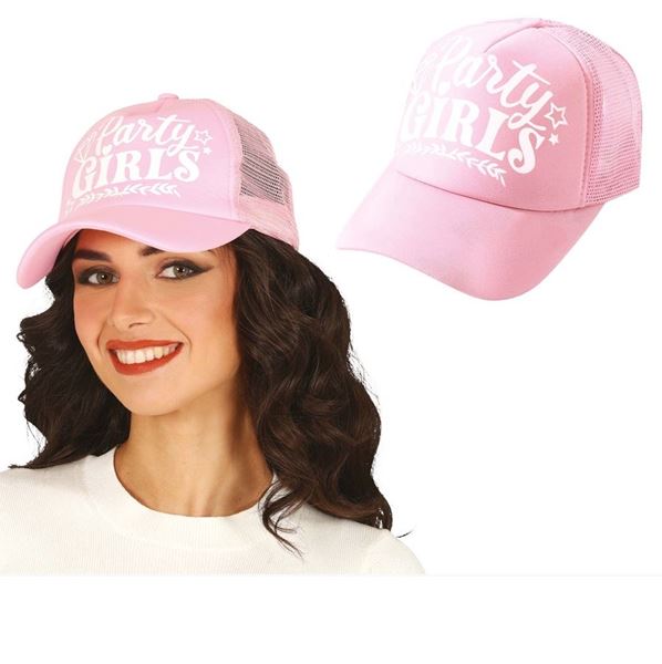 Imagen de Gorra Rosa Party Girls Tela