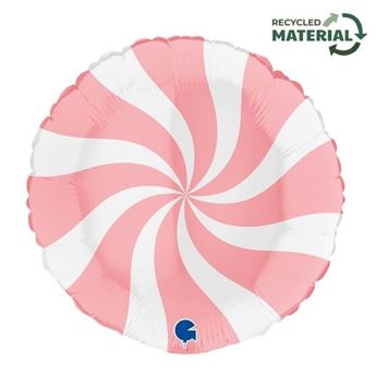 Imagens de Globo Caramelo Rosa Mate (35cm)