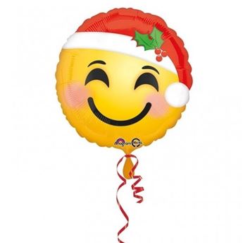 Imagens de Globo Emoticono Santa (43cm)