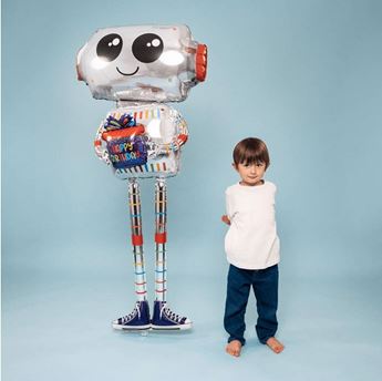 Imagen de Globo de Helio Robot Gigante 66 x 157 x 37 cm