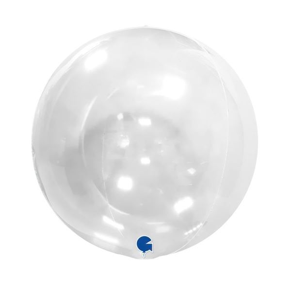 Imagen de Globo Orbz Burbuja Cristal Transparente (38cm)